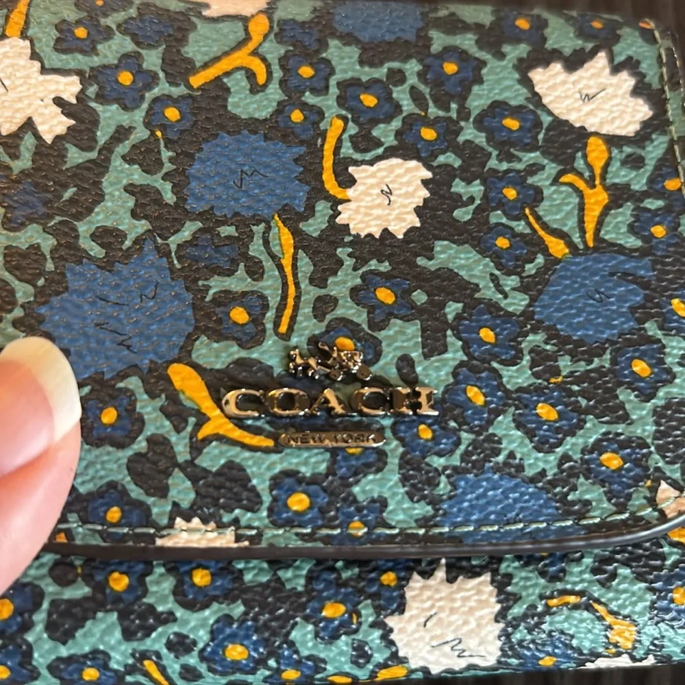 Coach Floral Snap Wallet - Picture 11 of 11